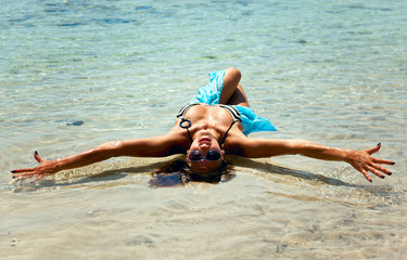 Attractive and sexy woman