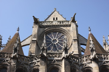 Obraz premium Old church of Gisors. France