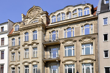 Fototapeta na wymiar Leipzig Gründerzeithaus