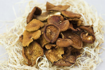 Dried mushrooms