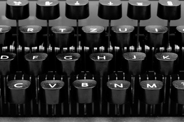 Schreibmaschine Tastatur