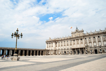 Palacio real Palazzo reale Madrid Spagna 2010