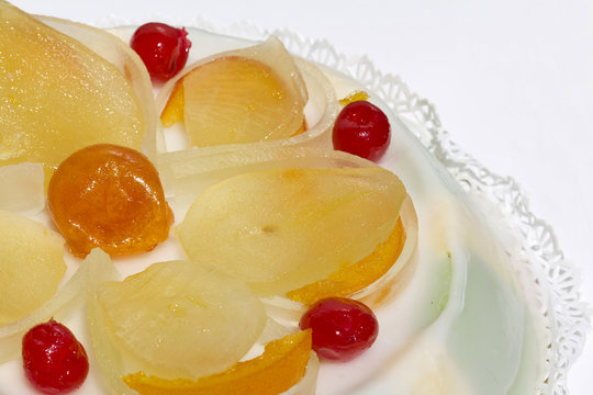 Dettaglio di cassata siciliana