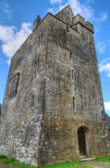 16th Century Craggaunowen castle in Co. Clare - Ireland