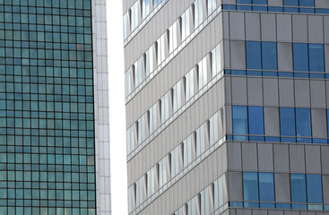 Obraz premium Modern architecture details, Warsaw, Poland