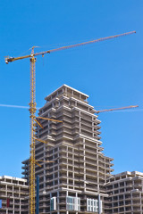 Modern high-rise construction