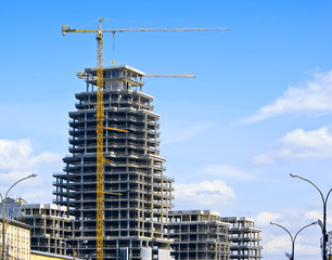Modern high-rise construction