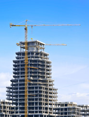 Modern high-rise construction