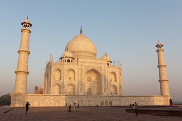 Fototapeta na wymiar Taj Mahal, Agra, Indie
