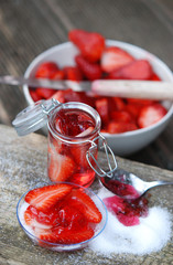marmelade - erdbeeren