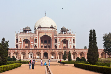 Meczet Jama Masjid, Delhi, Indie - obrazy, fototapety, plakaty