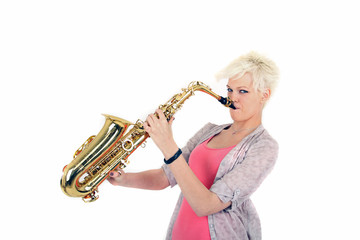 Saxophon mit Leidenschaft spielen