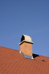 Brick chimney