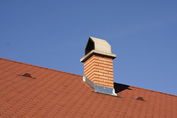 Brick chimney
