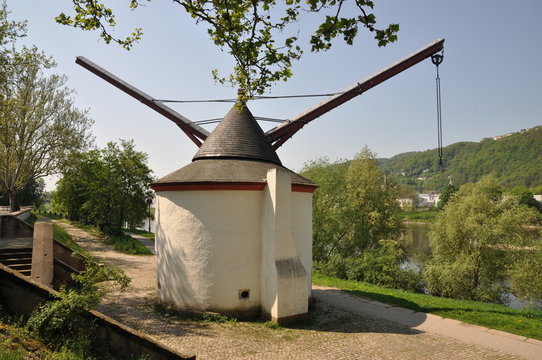 Alter Kran in Trier