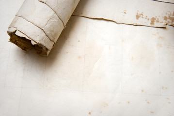 mappa arrotolata - vintage