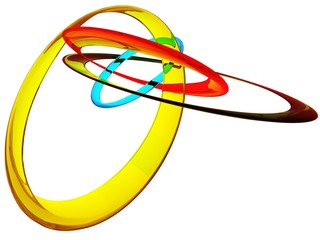 Multi-Color Glass Rings