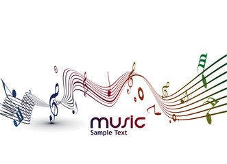 musical notes background