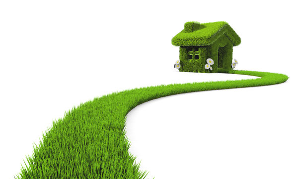 Sur le chemin d'une maison verte &eacute;cologique