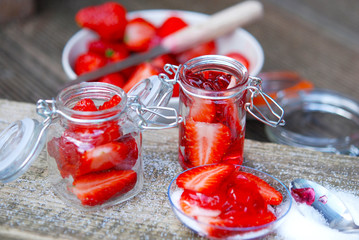 marmelade - erdbeeren