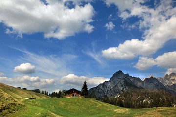 Alm - mountain chalet