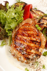 Chicken Steak with vegetables