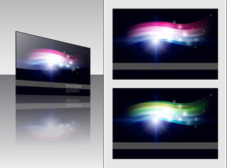 Abstract backgrounds, business cards.