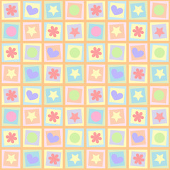 Seamless kid background