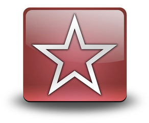 Obraz premium Red 3D Effect Icon 