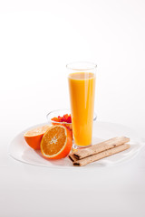 oranges and pastry