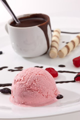 ice-cream dessert