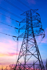high voltage post