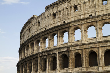 Roman Coliseum Side View