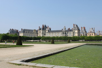 Fototapeta na wymiar Château de Fontainebleau