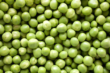 fresh peas background