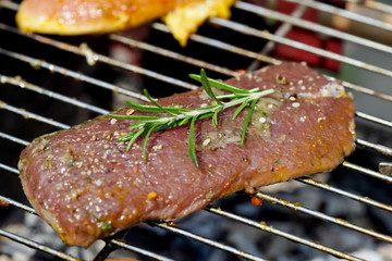 Grillfleisch
