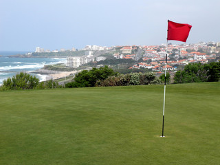 Obraz premium golf au pays basque