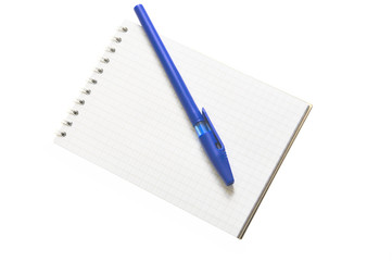 Ручка и тетрадь