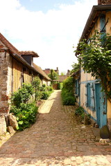 Fototapeta na wymiar old house in medieval village