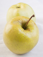 two green apples