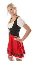 Fototapeta premium Woman in Dirndl