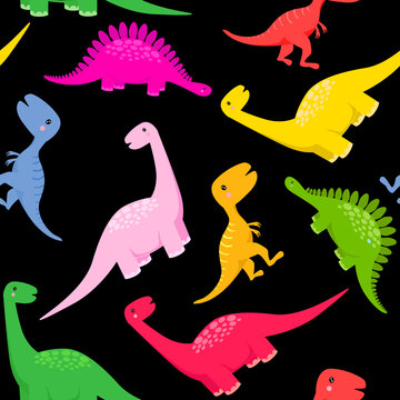 seamless dinosaur pattern