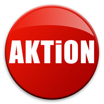 3D effect button "Aktion"