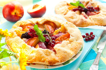 fruit galette