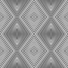 Papier Peint photo autocollant Psychédélique Motif de losanges géométriques sans soudure.