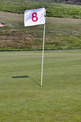 Golf Omaha Beach - trou N&deg;8