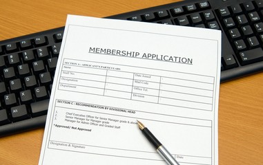 membership application