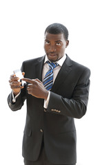 black businessman