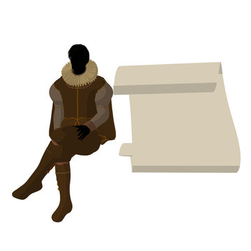 recommend clip art: William Shakespeare Illustration Silhouette