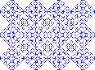 pattern to crochet - vector